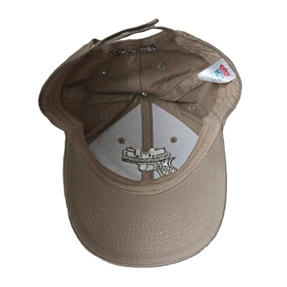 Vintage C.M.P. Distributors Inc. Baseball Cap Embroidered Tan - Picture 7 of 9